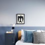 Between the Commons, SW11 | Teenage boy's loft bedroom (blue) | Interior Designers